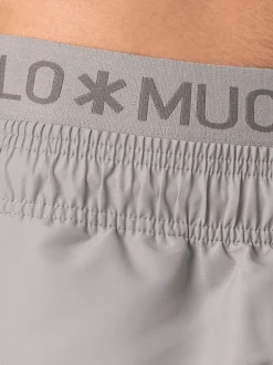 Heren Zwembroek Grijs + Gratis Microfiber boxershort