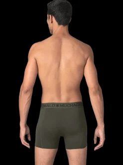 Heren Zwembroek Legergroen + Gratis Microfiber boxershort