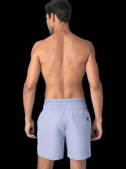 Heren Zwembroek Paars + Gratis Microfiber boxershort