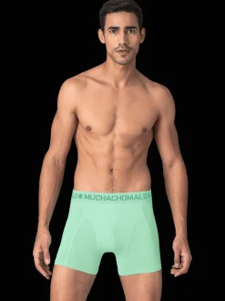 Heren Zwembroek Print Lichtgroen + Gratis Microfiber boxershort