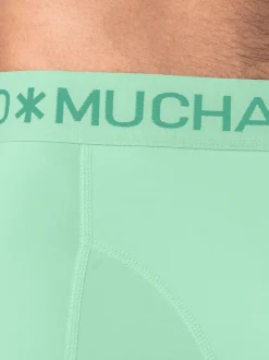 Heren Zwembroek Print Lichtgroen + Gratis Microfiber boxershort
