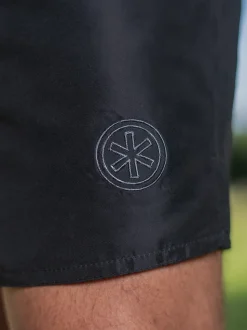 Heren Zwembroek Zwart + Gratis Microfiber boxershort