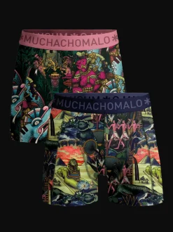 Jongens 2-pack Boxershorts Ancient Civilizations