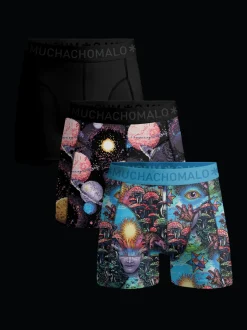 Jongens 3-pack Boxershorts Inner Outer Space