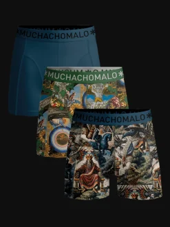 Jongens 3-pack Boxershorts Premodern