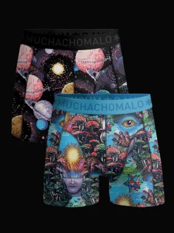 Jongens 2-pack Boxershorts Inner Outer Space