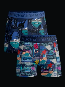 Jongens 2-pack Boxershorts Urbex Jungle