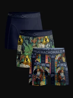 Jongens 3-pack Boxershorts Pussboots Wizardoz