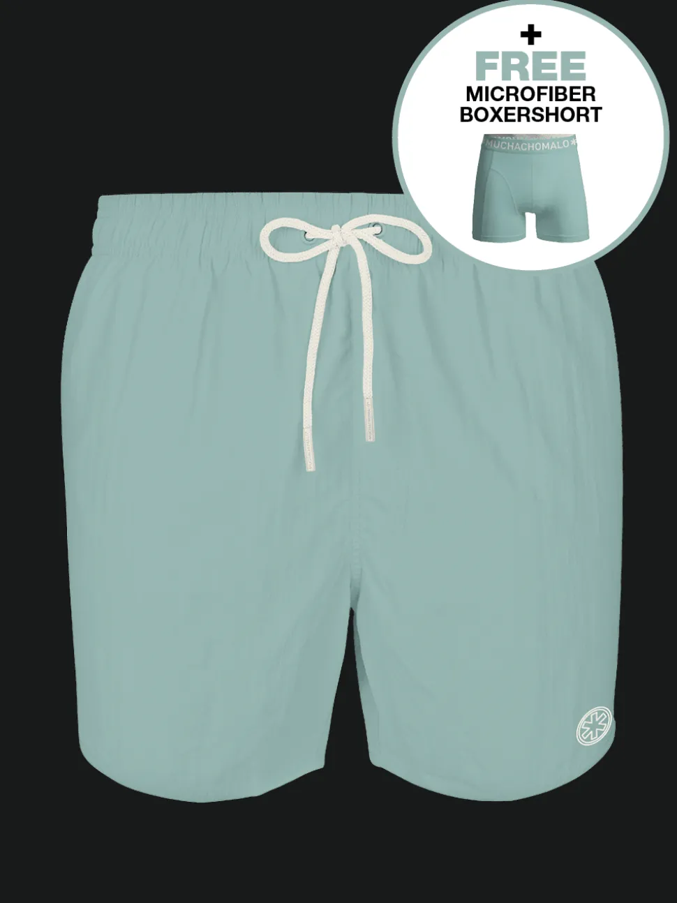 Jongens zwembroek blauw