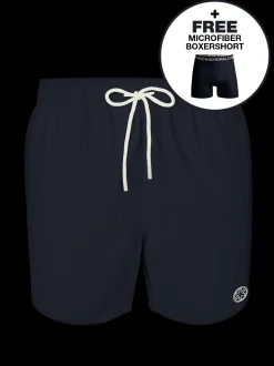Jongens zwembroek marineblauw