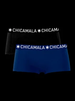 Meisjes 2-pack Boxershorts Effen
