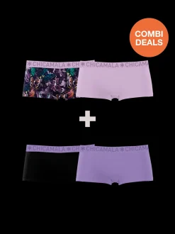 Meisjes 2+2-pack Boxershorts