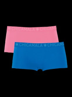 Meisjes 2-pack Boxershorts Effen
