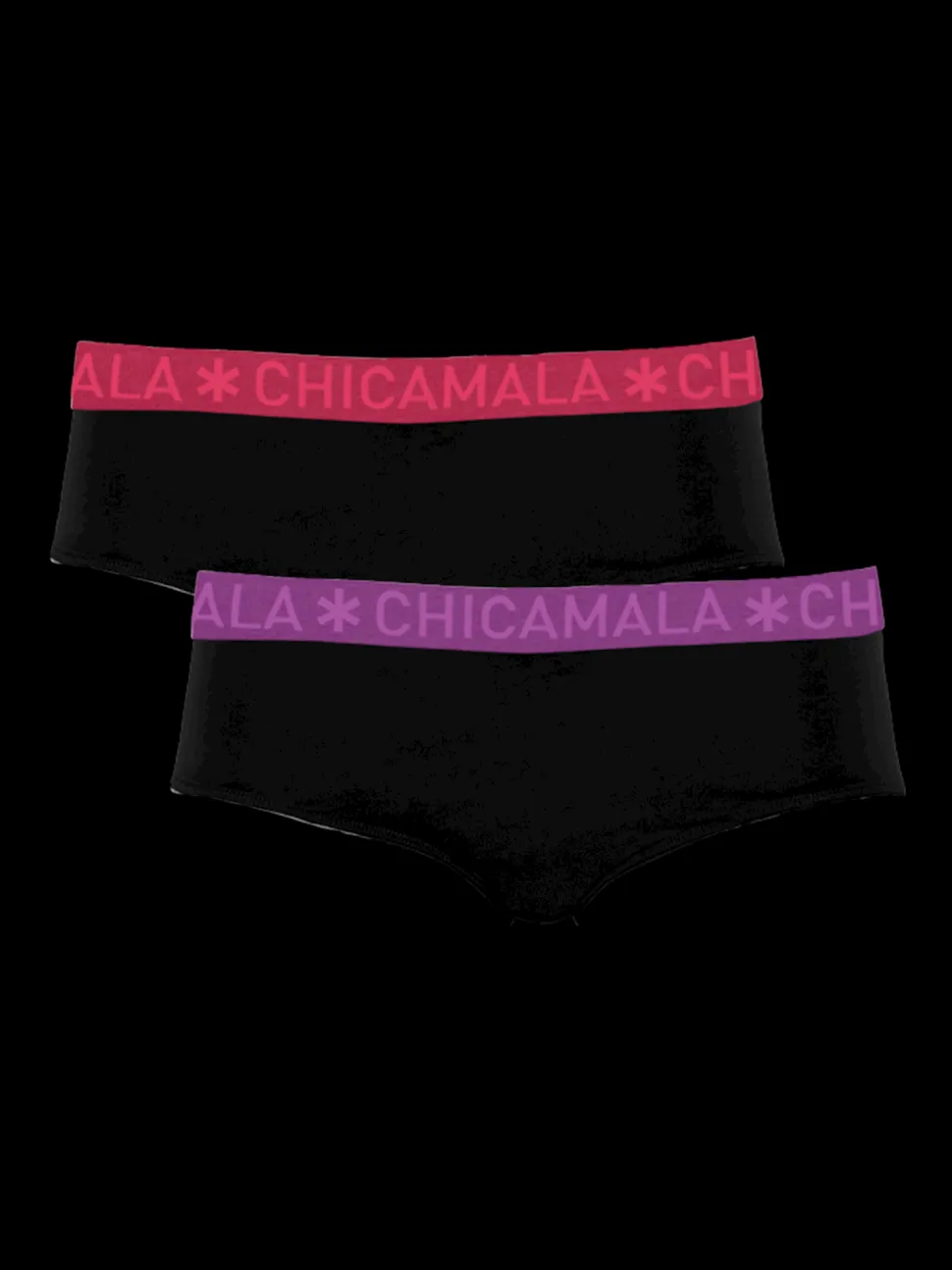 Meisjes 2-pack Briefs Effen