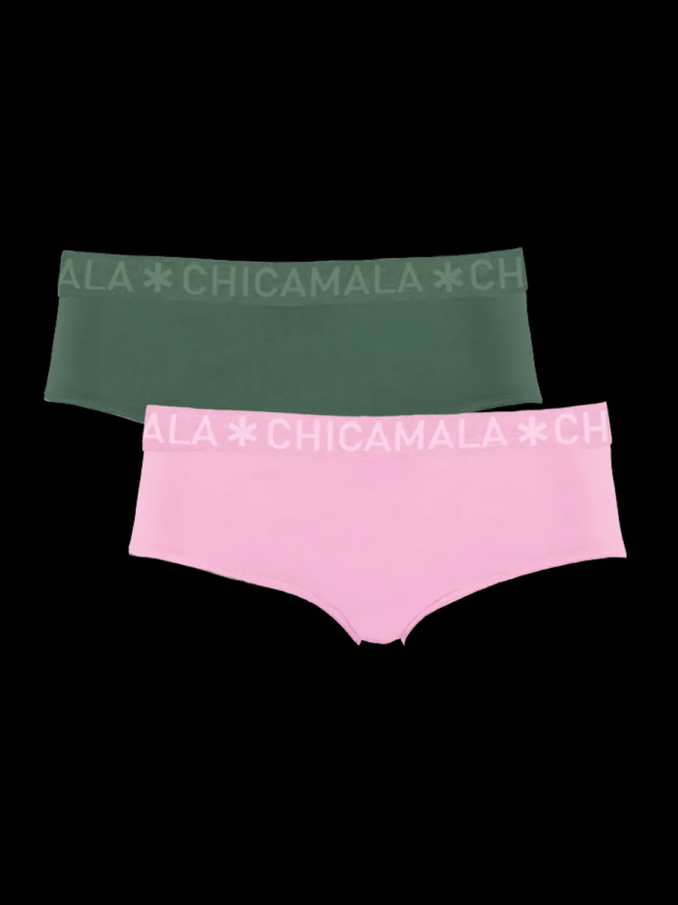 Meisjes 2-pack Briefs Effen