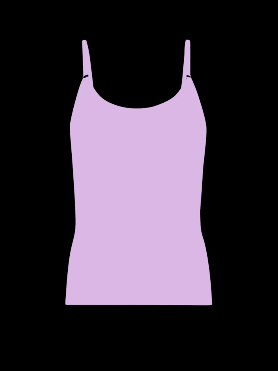 Meisjes 1-pack Singlet Effen