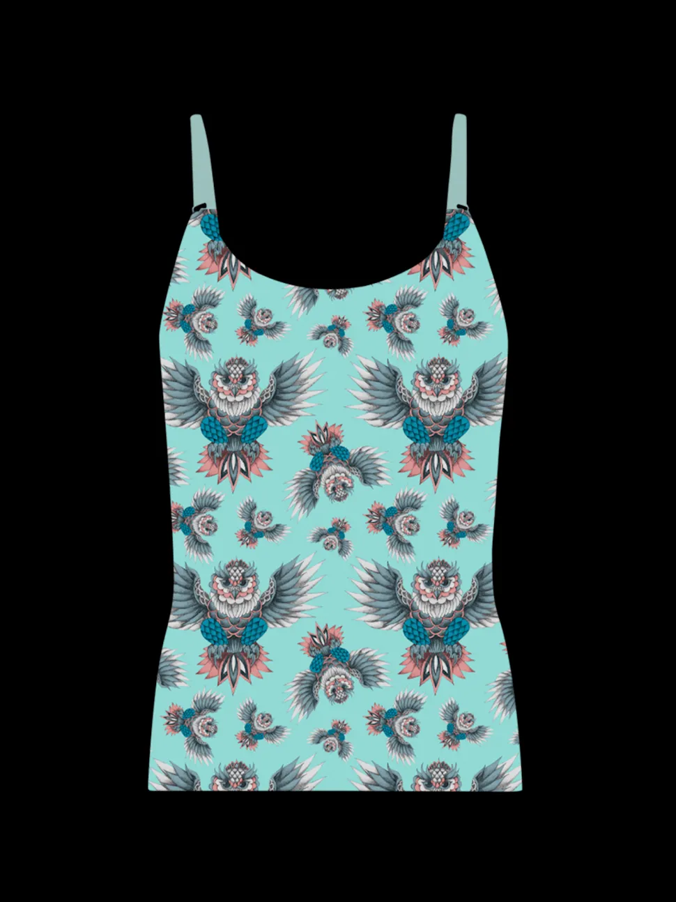 Meisjes 1-pack Singlet Owli