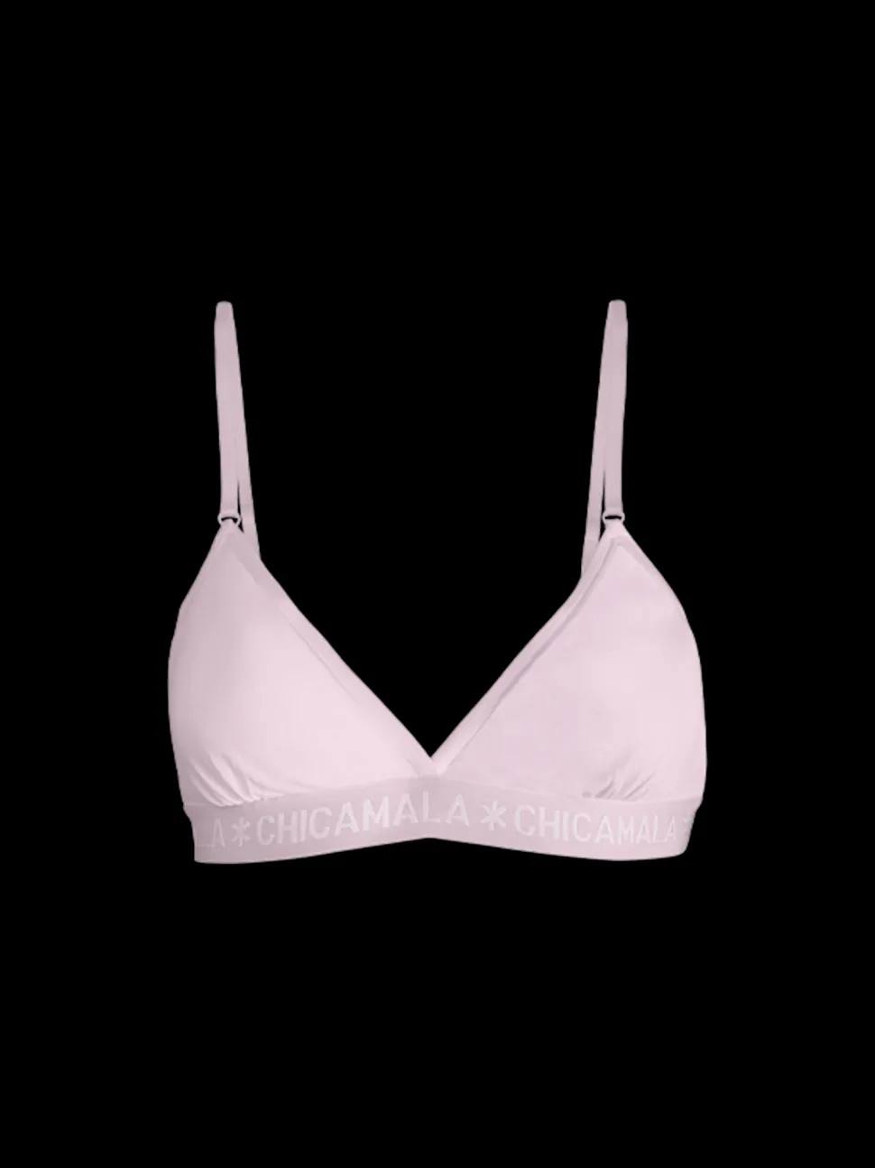Meisjes 1-pack Triangle Top Effen