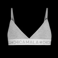 Meisjes 1-pack Triangle Top Effen