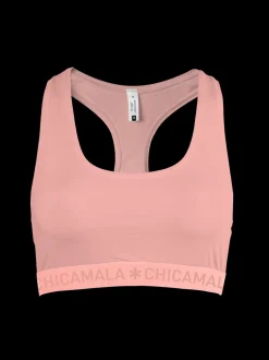 Meisjes Racerback Effen Pastelc